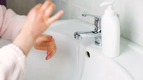 Hand washing1 Stock Footage 146162997