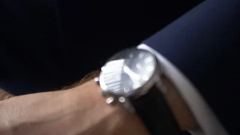Hand watch Stock Footage 93644889