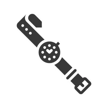Hand watch icon, pixel perfect vector illustration Stock-Illustration