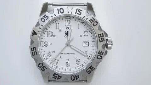 Hand Watch_M_close up_ reverse_part1 Stock Footage 99160727