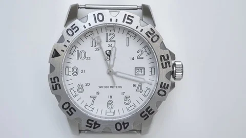Hand Watch_M_close up_ reverse_part3_ normal speed. Stock Footage 99160692