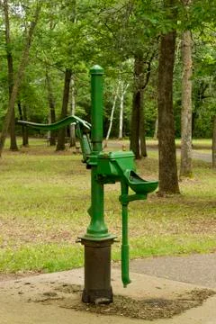 Hand water pump Stock Photos
