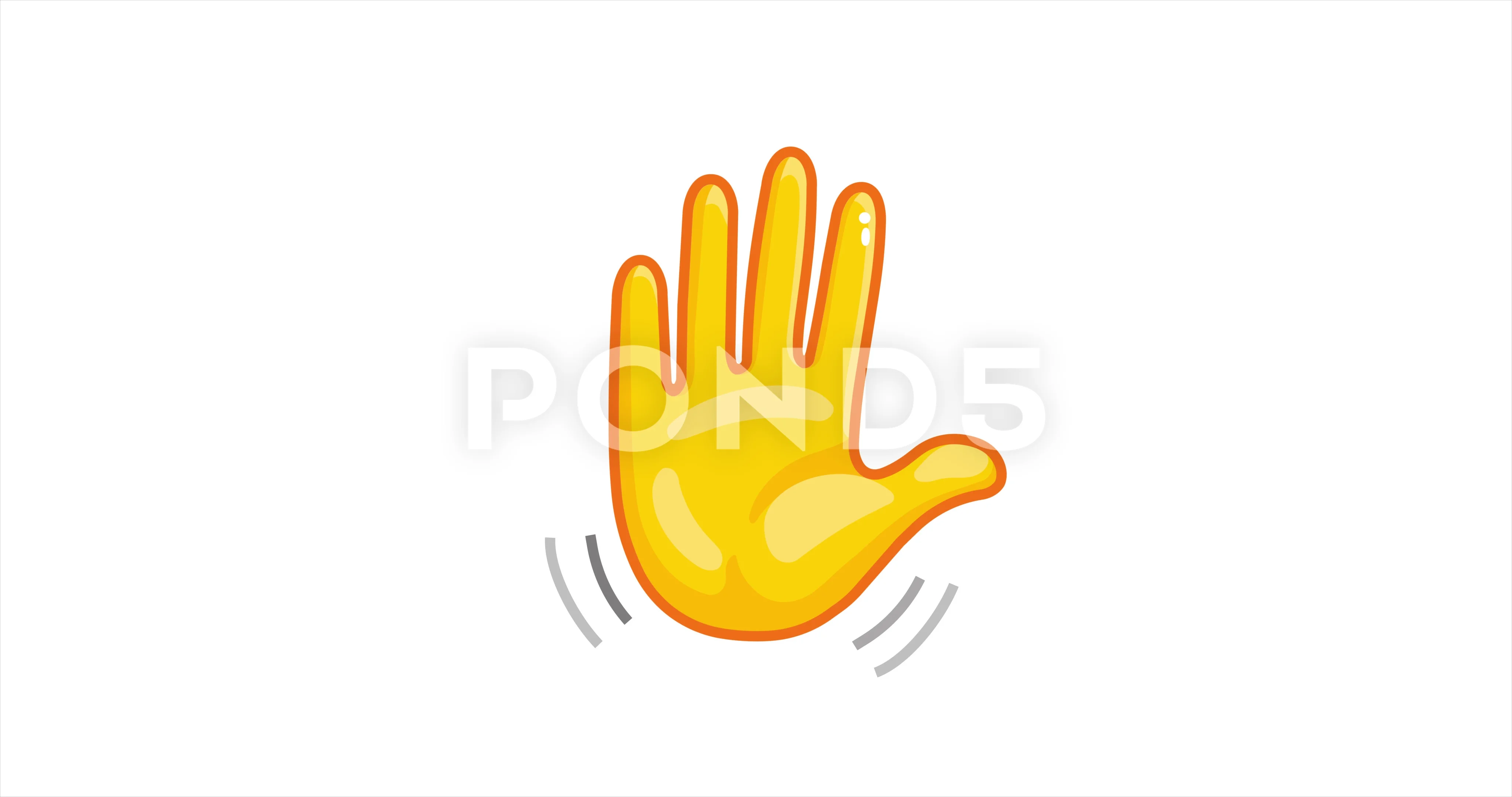 hand wave hello