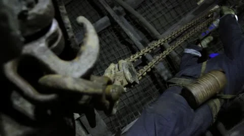 Hand Winch 库存影片 12225409