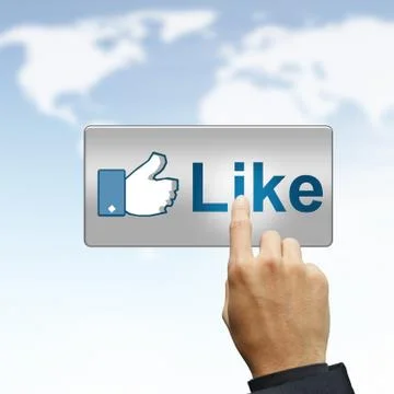 Hand working business Stock Illustration