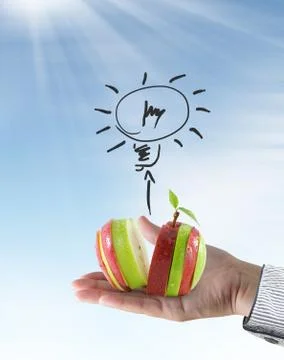 Hand working business Stock Illustration
