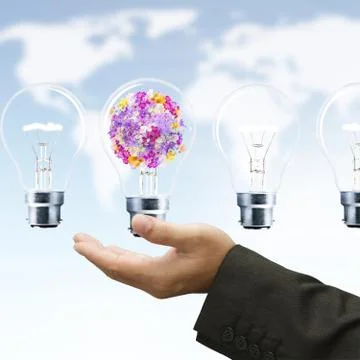 Hand working business Stock Illustration