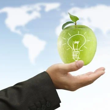 Hand working business Stock Illustration