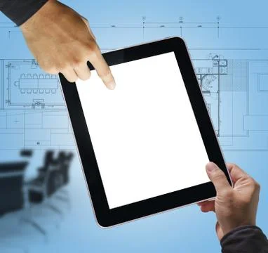 Hand working business Illustrazione stock