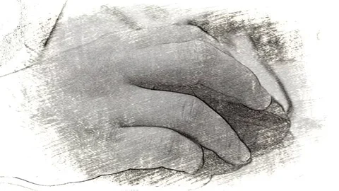 Hand working on computer mouse Stock Footage 74699643