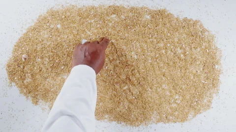 Hand Writes On Sand word May Vídeo Stock 248664937