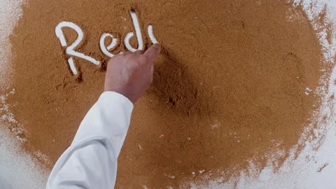 Hand Writes On Soil words Reduce Reuse Recycle Stock Footage 248677814