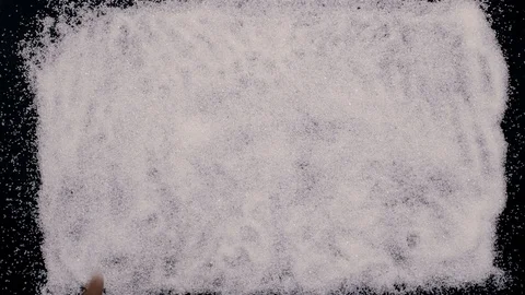 Hand Writing Add Sugar Stock Footage 127478111
