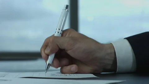 Hand writing Video stock 75165774