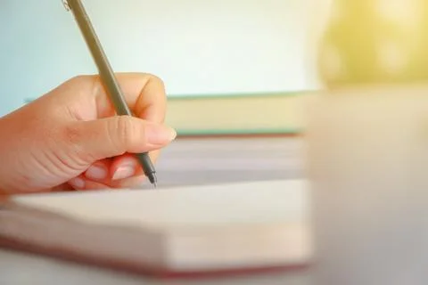 Hand writing Stock Photos