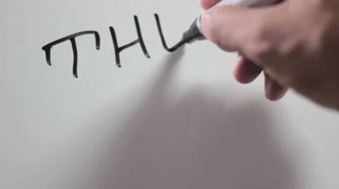 Hand writing title