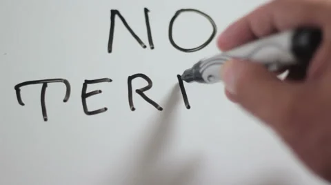 Hand writing title