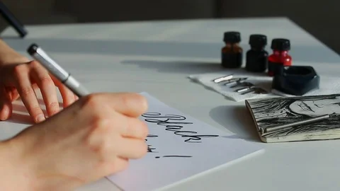 Hand written card for Black Friday. Stock Footage 82073484