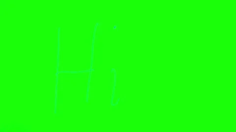 Hand written, unique greetings saying Hi for welcome screen Stock Footage 243202948
