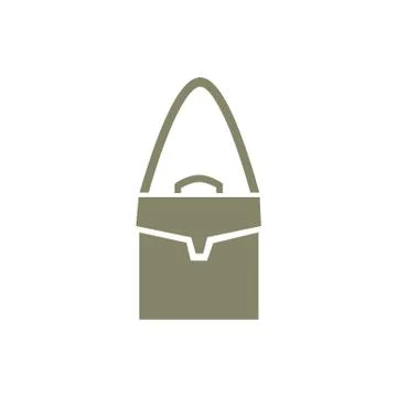 Handbag icon concept Stock Illustration