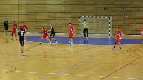 Handball attack 動画素材 21875183