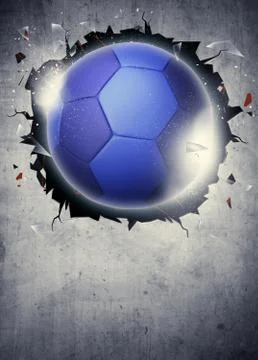 Handball background Stock Illustration