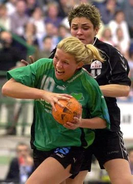 Handball Valencia Vs Viborg Hk - Apr 2003 Stock Photos