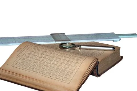 Handbook of mathematics Stock Photos