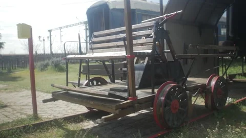 Handcar Stock Footage 262461006