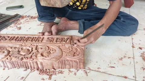 Handcraf board name Stock Footage 210754399