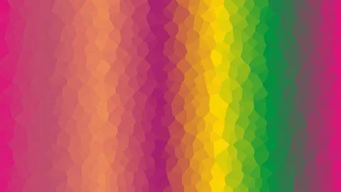 Handcrafted Abstract Crystallized Rainbow Mosaic Geometric Background - 8K .. 스톡 일러스트
