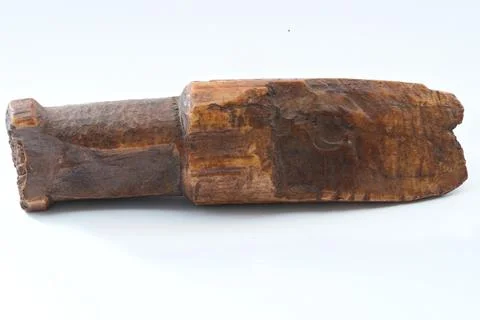 Handcrafted object with unique rugged texture Stock Photos