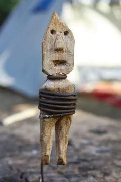 Handcrafted Statue Foto stock