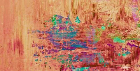 Handcrafted Surface Design with Vintage and Grunge Elements 库存插图
