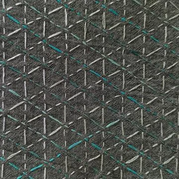 Handcrafted Textile Pattern and Texture.  Stock Photos