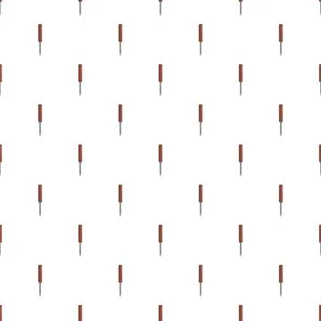 Handcrafting tool awl sharp point design pattern イラスト素材