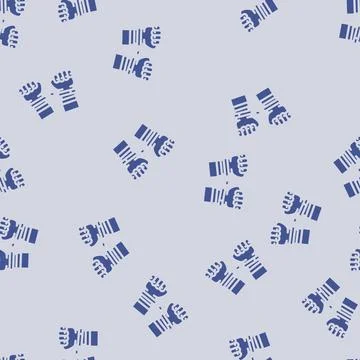 Handcuffed hands crime glyph vector seamless pattern Stockillustratie