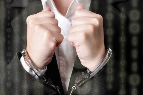 Handcuffed Stock Photos