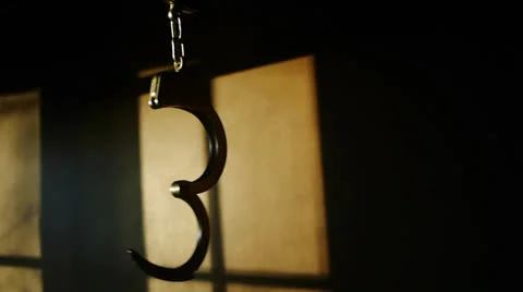 Handcuffs Dangling Stock-Footage 22652737