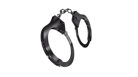 Handcuffs Stock Footage 22553436