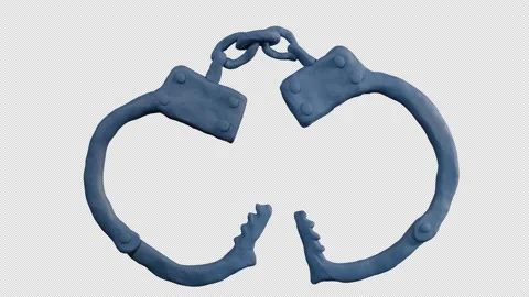 The handcuffs Stock-Footage 186193819