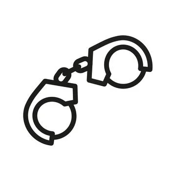 Handcuffs Icon Stock Illustration