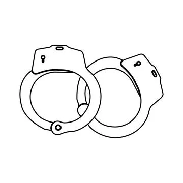 Handcuffs icon Stock Illustration