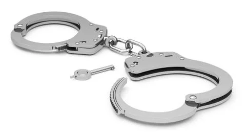 The handcuffs Stock Illustration
