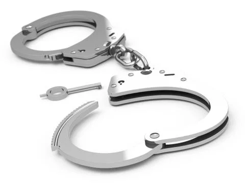 The handcuffs Stock Illustration