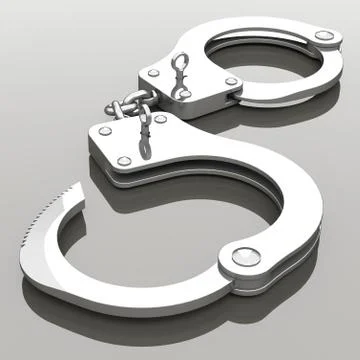 The handcuffs Stock Illustration