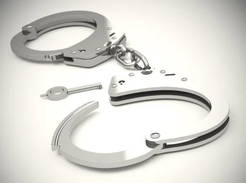 The handcuffs Stock Illustration