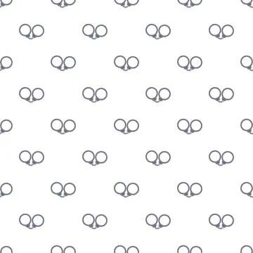 Handcuffs pattern representing crime, law, and justice concepts Stock Illustration
