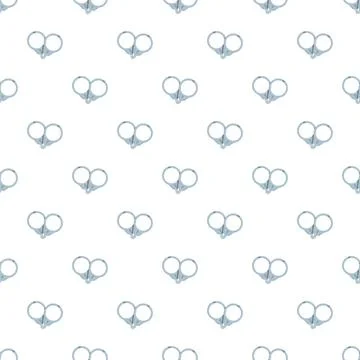 Handcuffs pattern representing law enforcement and crime prevention Illustrazione stock