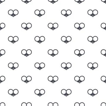 Handcuffs pattern representing law, justice, and security Stock Illustration